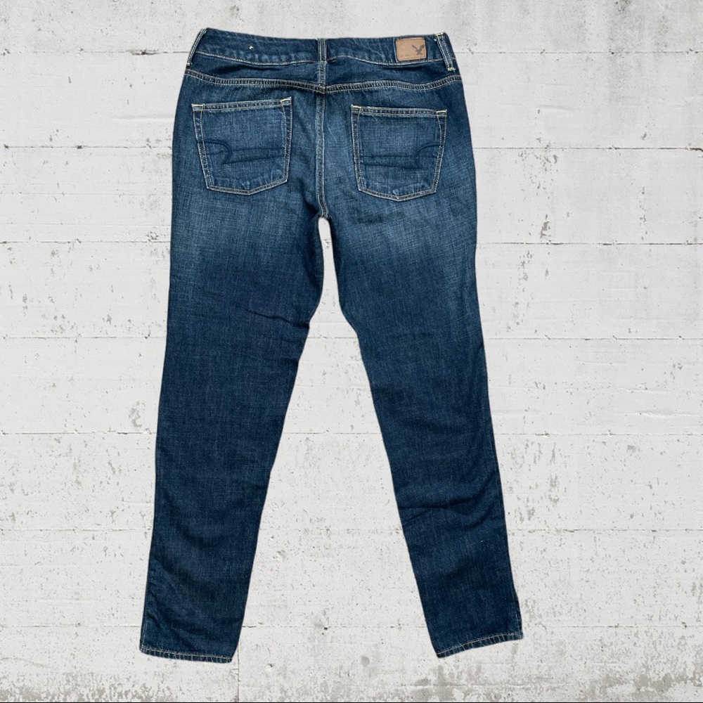 AEO Dark Blue Boy Jean Size 4 Long
